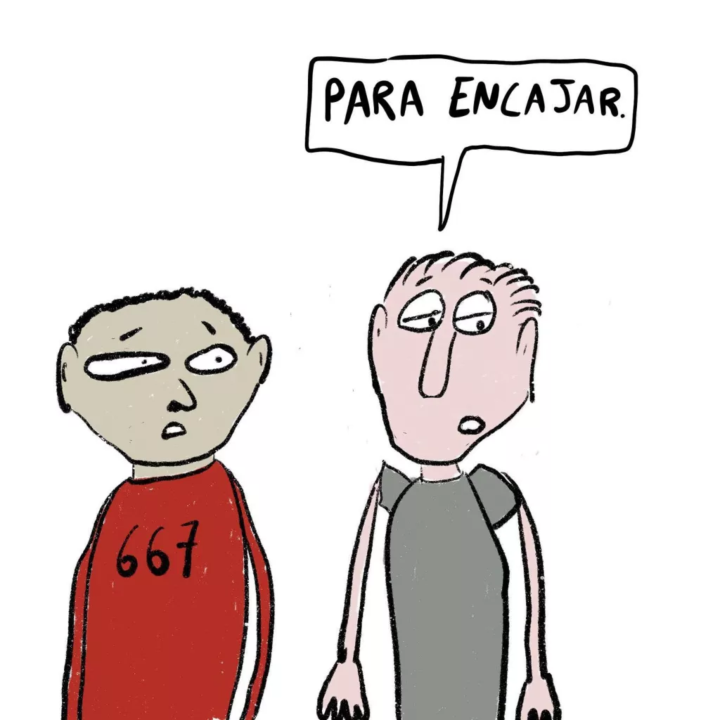 para encajar